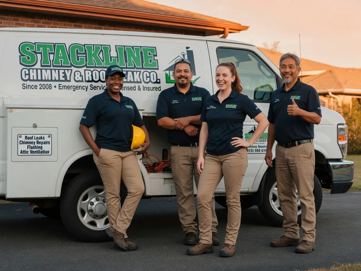 Chimney flashing repair company in Waterloo, SC